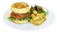 Avocado & Egg Croffle